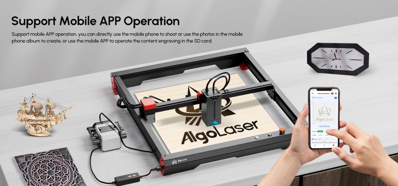 AlgoLaser Alpha 22W Laser Engraver
