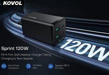 KOVOL 120W Fast Charger