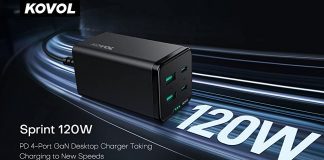 KOVOL 120W Fast Charger