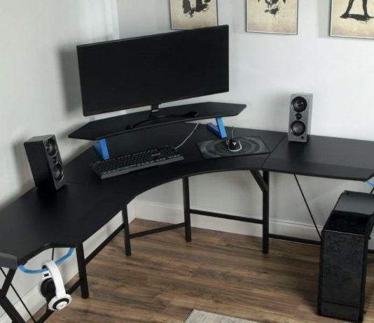 Are L-shaped desks good for gaming