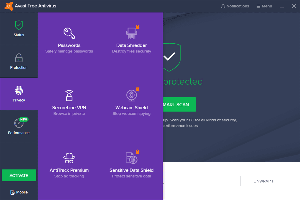 Avast Free Antivirus Must Have Software for Windows 10