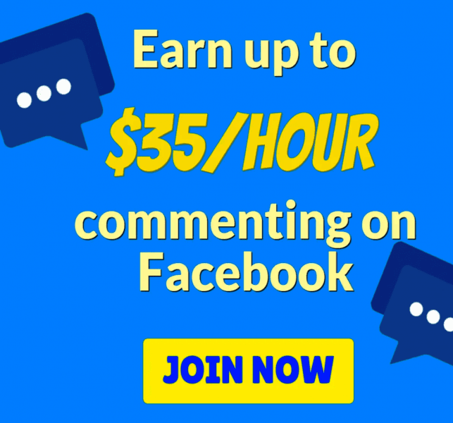 Earn up to $35 per Hour Commenting on Facebook