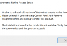 The Installation Source For This Product is Not Available