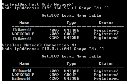 network names A Duplicate Name Exists on the Network