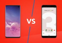 Google Pixel 3 VS Samsung S10