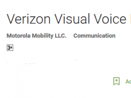 Verizon visual voicemail app main