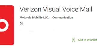 Verizon visual voicemail app main
