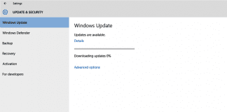 Windows 10 Update Stuck At 0