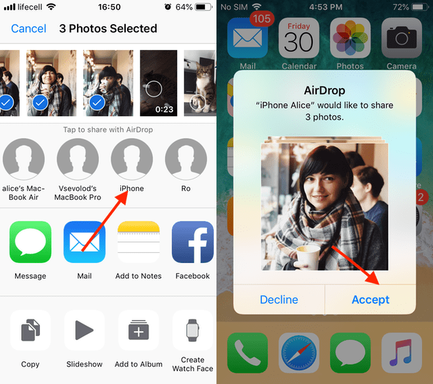 How to Transfer Photos From iPhone to iPhone