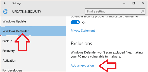exclusion Attempt To Access Invalid Address