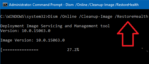 DSIM command There are No More Endpoints Available from the Endpoint Mapper