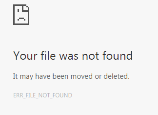 ERR_FILE_NOT_FOUND