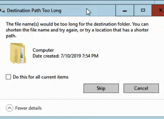 File Path too long