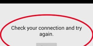 Play Store Check your Connection and Try Again