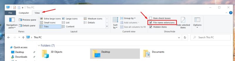 Fret not, it’s not rocket science to see file extensions in Windows. You just have to enable one option and you will be done