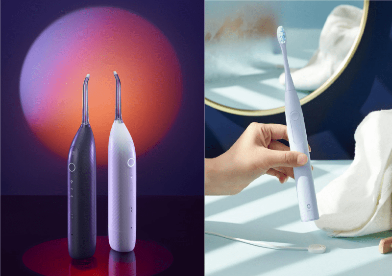 Oclean F1 Sonic Electric Toothbrush & Oclean W1 Portable Dental Water Flosser