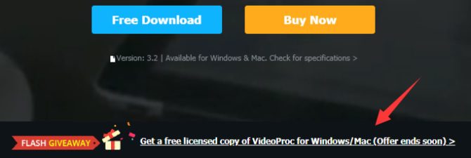 VideoProc Free