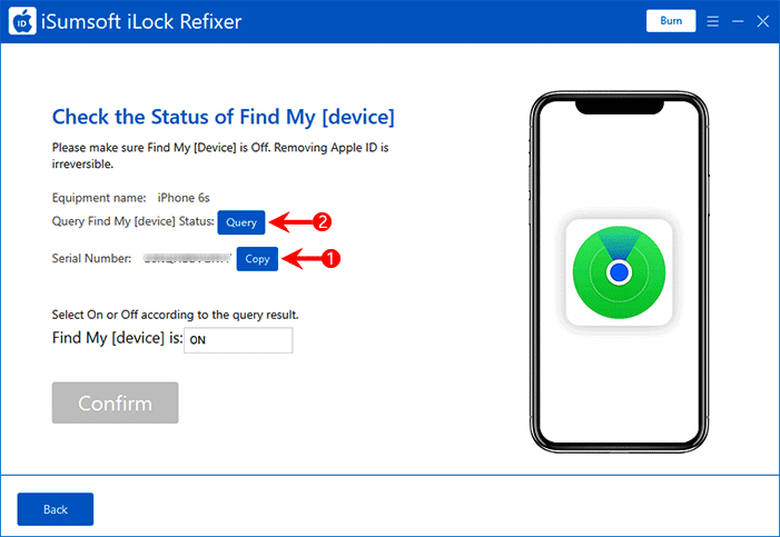 When turning off Find My iPhone is complete, you need to confirm whether Find My iPhone has been successfully turned off