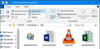 How to See File Extensions in Windows 7, 8, 10