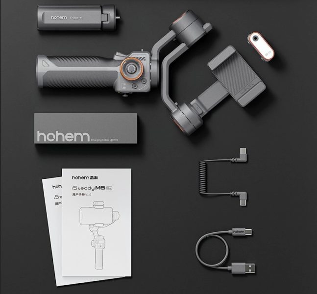 Hohem Introduces M6 Mobile Phone AI Stabilizer