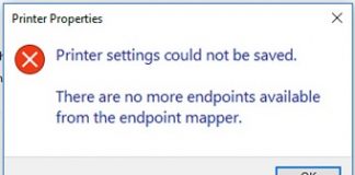 There Are No More Endpoints Available from The Endpoint Mapper