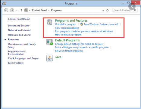 windows 7 uninstall program