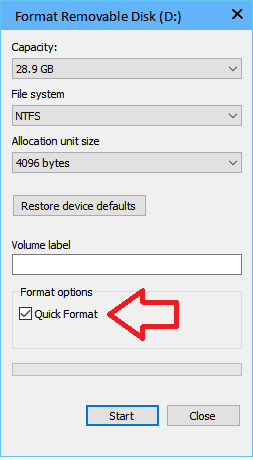 unable-to-format-usb