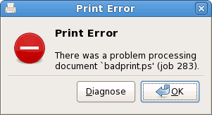 printer error