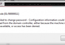 Configuration Information Could Not Be Read From The Domain Controlle