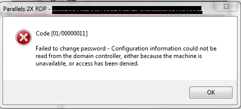Configuration Information Could Not Be Read From The Domain Controlle