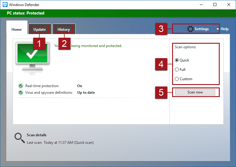 Windows Defender The Program Issued a Command but the Command Length is Incorrect