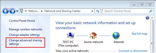 advanced-sharing The Specified Network Password Is Not Correct